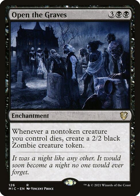 Open the Graves from Midnight Hunt Commander (Rare)