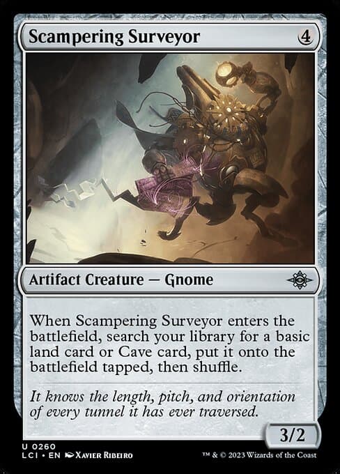 Scampering Surveyor from The Lost Caverns of Ixalan (Uncommon)