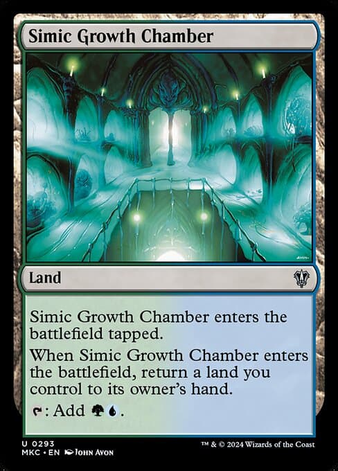 Simic Growth Chamber from Murders at Karlov Manor Commander (Uncommon)