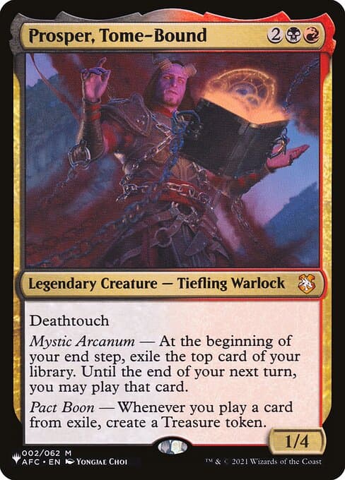 Prosper, Tome-Bound from The List (Mythic)