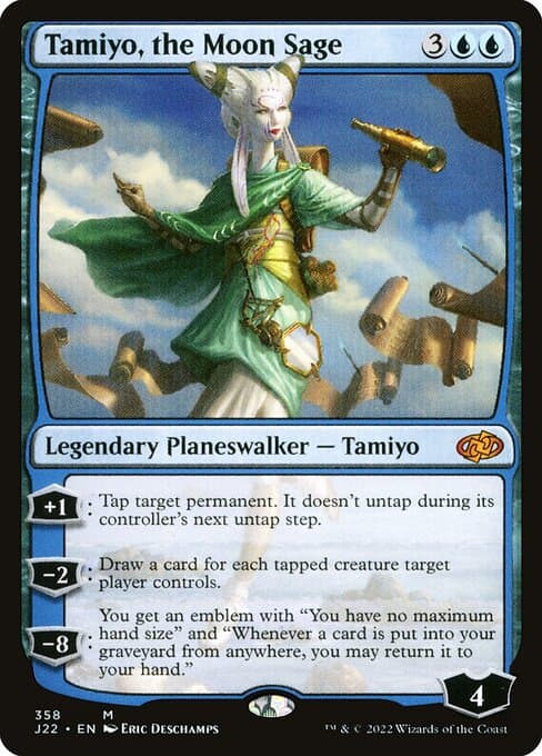 Tamiyo, the Moon Sage from Jumpstart 2022 (Mythic)