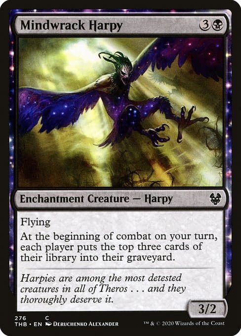 Mindwrack Harpy from Theros Beyond Death (Common)