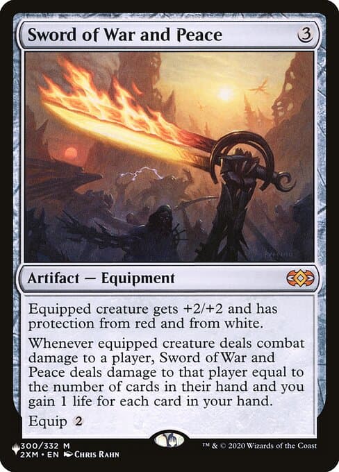 Sword of War and Peace from The List (Mythic)