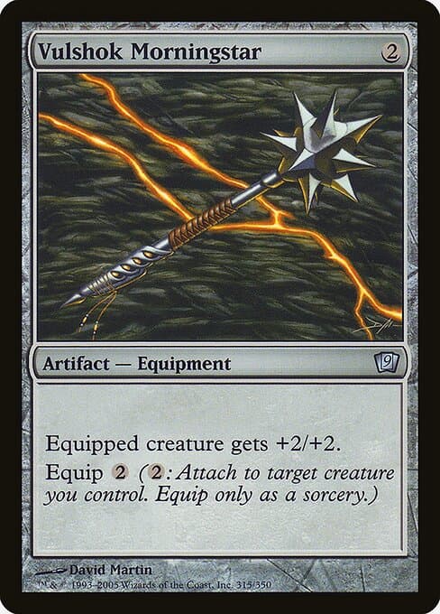 Vulshok Morningstar from Ninth Edition (Uncommon)