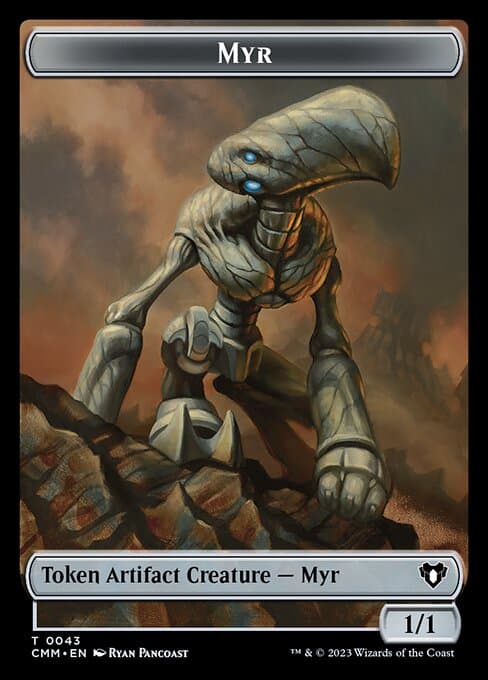 Myr from Commander Masters Tokens (Common)
