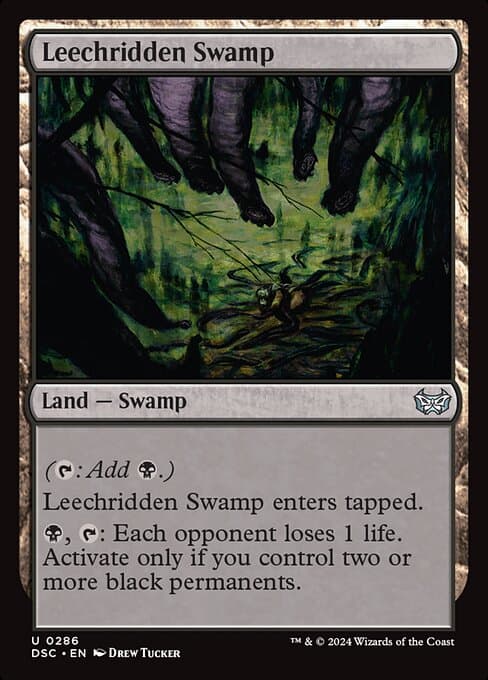 Leechridden Swamp (Uncommon)