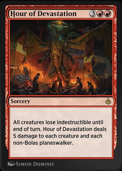 Hour of Devastation from Amonkhet Remastered (Rare)