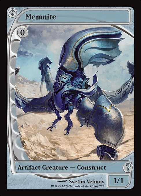 Memnite from Mystery Booster 2 (Uncommon)