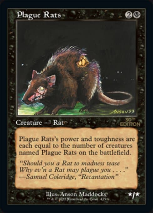 Plague Rats from 30th Anniversary Edition (Common)