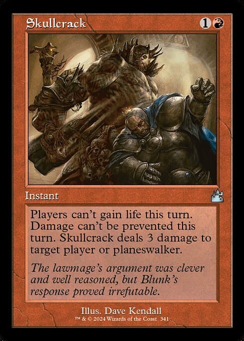 Skullcrack from Ravnica Remastered (Uncommon)