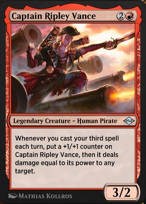 Captain Ripley Vance from Jumpstart: Historic Horizons (Uncommon)