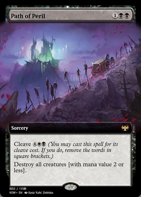 Path of Peril from Magic Online Promos (Rare)