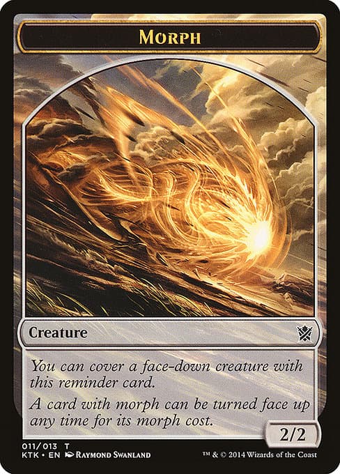 Morph from Khans of Tarkir Tokens (Common)