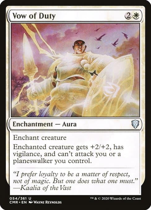 Vow of Duty from Commander Legends (Uncommon)