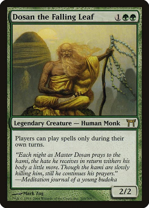 Dosan the Falling Leaf from Champions of Kamigawa (Rare)