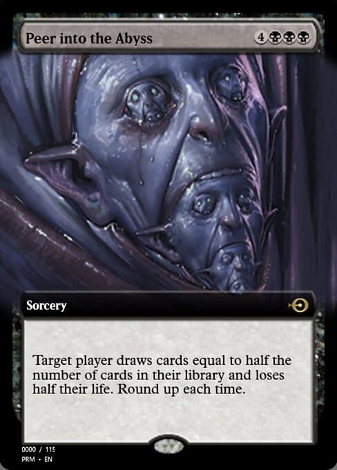 Peer into the Abyss from Magic Online Promos (Rare)