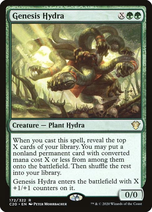 Genesis Hydra from Commander 2020 (Rare)