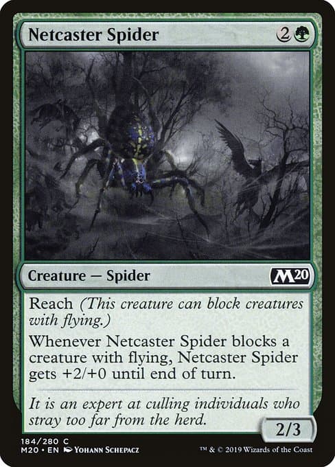 Netcaster Spider from Core Set 2020 (Common)