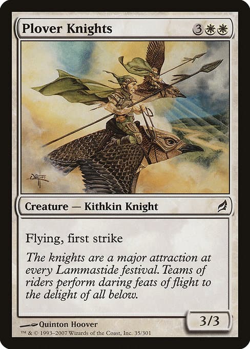 Plover Knights from Lorwyn (Common)
