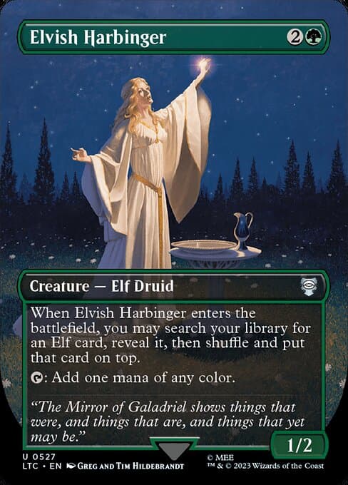 Elvish Harbinger from Tales of Middle-earth Commander (Uncommon)