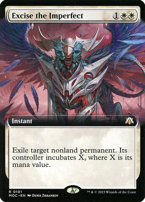 Excise the Imperfect from March of the Machine Commander (Rare)