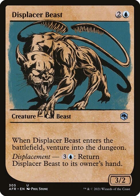 Displacer Beast from Adventures in the Forgotten Realms (Uncommon)