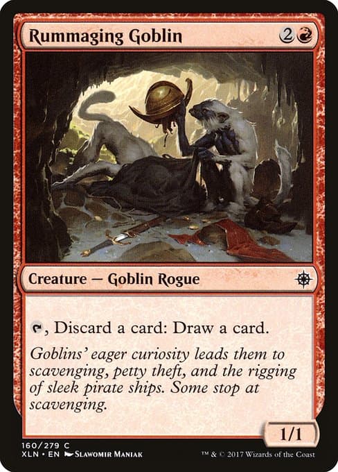 Rummaging Goblin from Ixalan (Common)