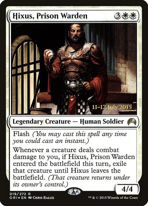 Hixus, Prison Warden (Rare)