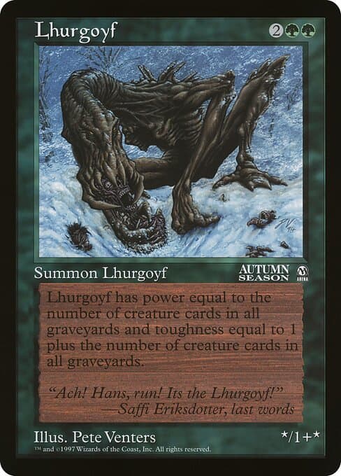 Lhurgoyf (Rare)