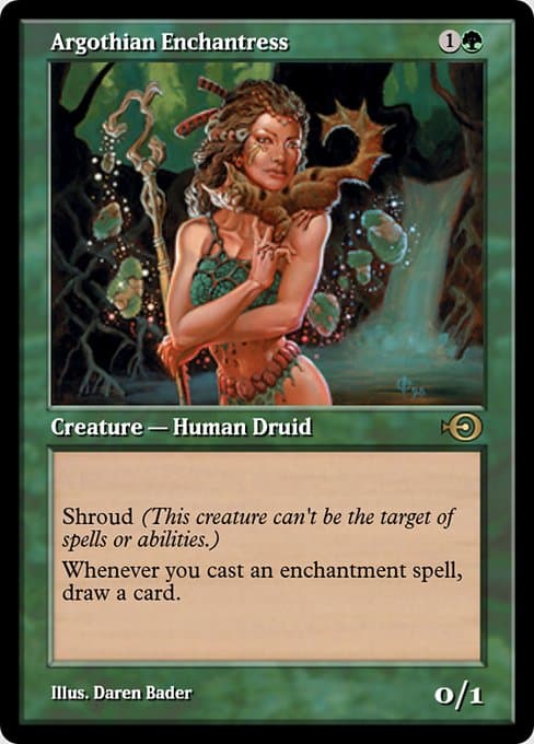 Argothian Enchantress from Magic Online Promos (Rare)