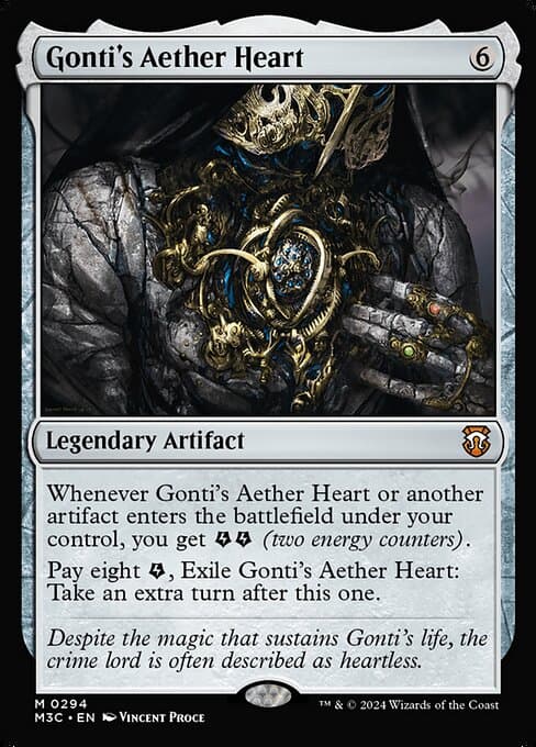Gonti's Aether Heart from Modern Horizons 3 Commander (Mythic)