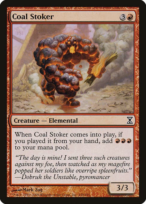Coal Stoker from Time Spiral (Common)
