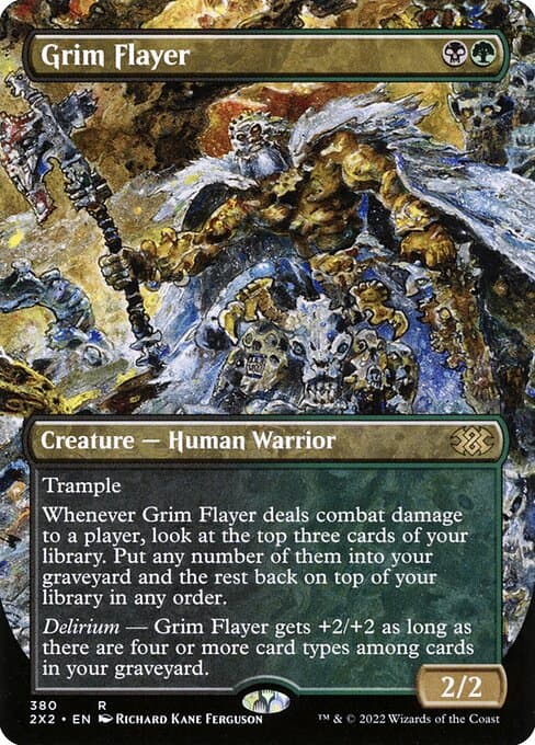 Grim Flayer from Double Masters 2022 (Rare)