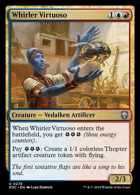 Whirler Virtuoso from Modern Horizons 3 Commander (Uncommon)