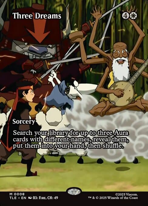 Three Dreams from Avatar: The Last Airbender Eternal (Mythic)
