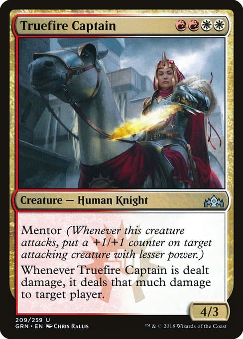 Truefire Captain from Guilds of Ravnica (Uncommon)