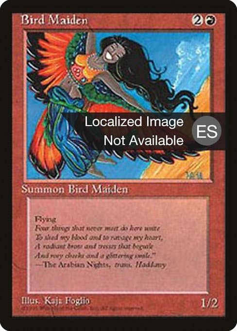 Bird Maiden from Fourth Edition Foreign Black Border (Common)