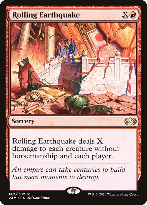 Rolling Earthquake from Double Masters (Rare)
