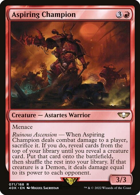 Aspiring Champion (Rare)