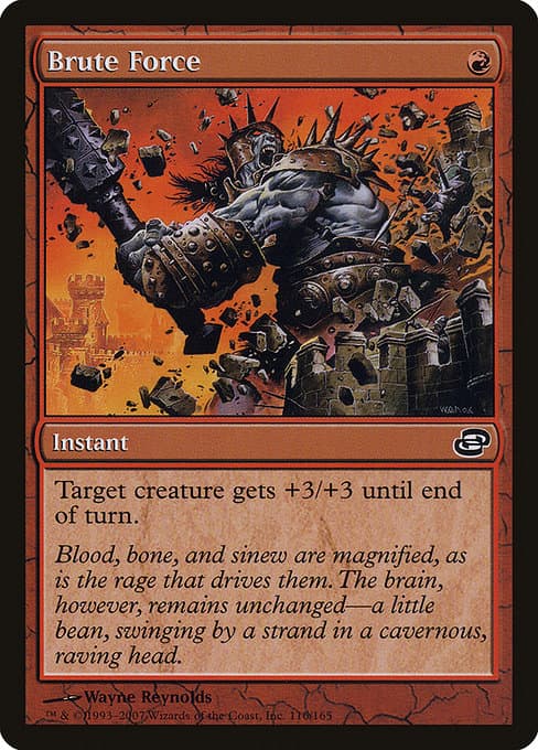 Brute Force from Planar Chaos (Common)