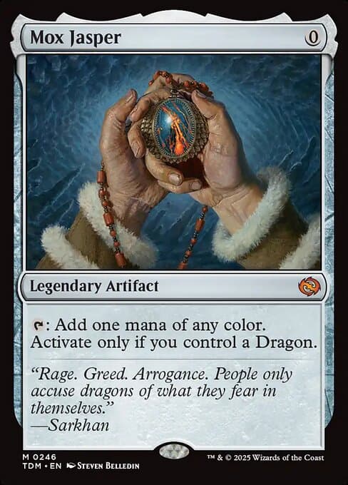 Mox Jasper from Tarkir: Dragonstorm (Mythic)