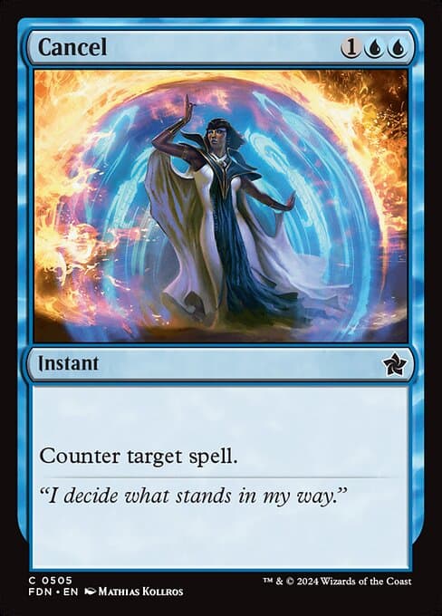 Cancel from Foundations (Common)