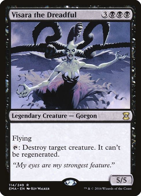 Visara the Dreadful from Eternal Masters (Rare)