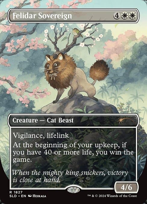 Felidar Sovereign from Secret Lair Drop (Rare)