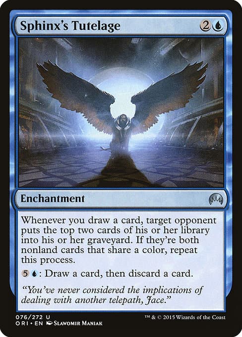 Sphinx's Tutelage (Uncommon)
