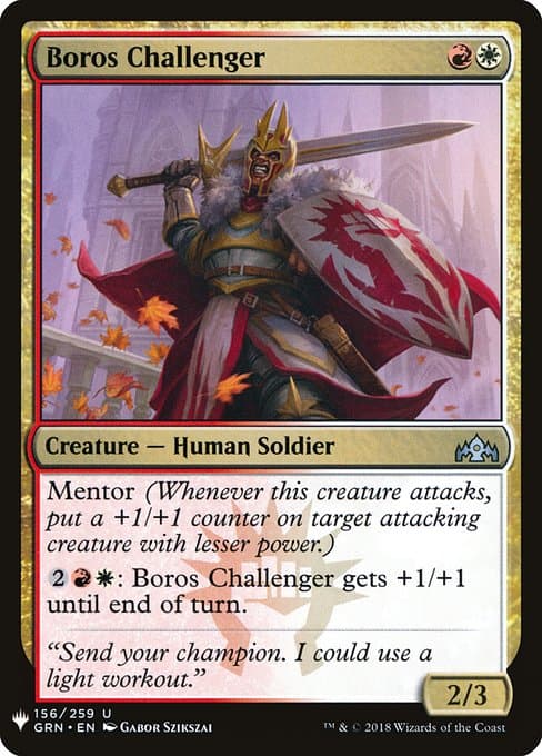 Boros Challenger from The List (Uncommon)
