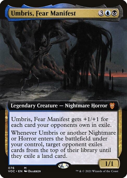 Umbris, Fear Manifest from Crimson Vow Commander (Mythic)