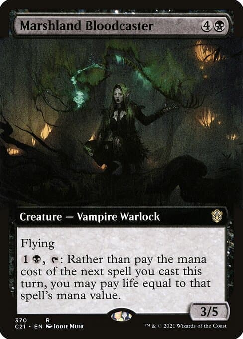 Marshland Bloodcaster from Commander 2021 (Rare)