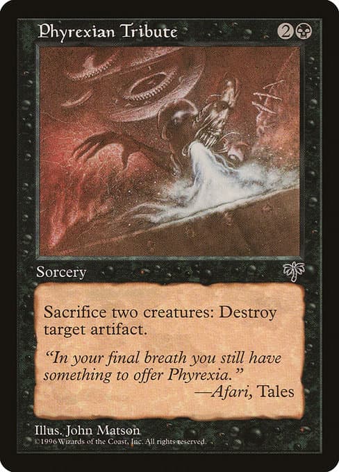 Phyrexian Tribute (Rare)