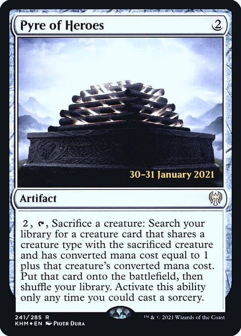 Pyre of Heroes from Kaldheim Promos (Rare)